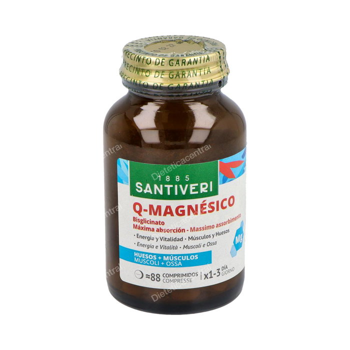 SANTIVERI Q-Magnesico Bisglycinate 88 comprimés SANTIVERI Q-Magnesico Bisglycinate 88 comprimés