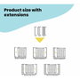 Safety 1st Barrière de sécurité Easy Close effet bois, 73-80 cm