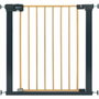 Safety 1st Barrière de sécurité Easy Close effet bois, 73-80 cm
