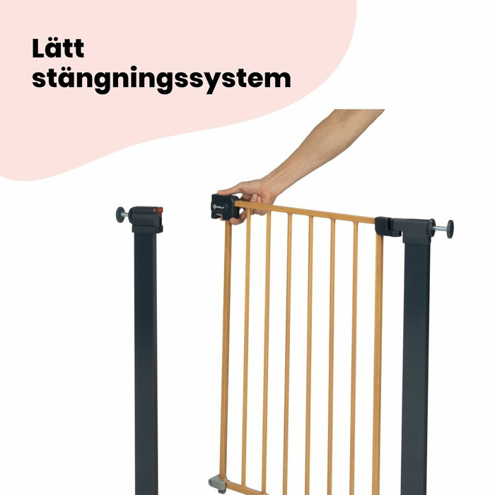 Safety 1st Barrière de sécurité Easy Close effet bois, 73-80 cm Safety 1st Barrière de sécurité Easy Close effet bois, 73-80 cm