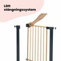 Safety 1st Barrière de sécurité Easy Close effet bois, 73-80 cm