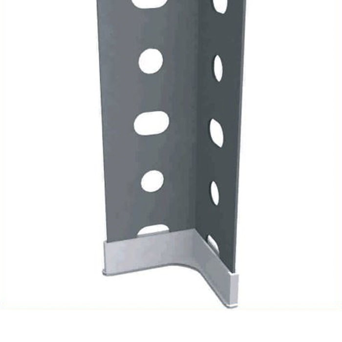 Simon Rack Pieds pour profilés 40 mm, gris, sac de 4 unités Simon Rack Pieds pour profilés 40 mm, gris, sac de 4 unités