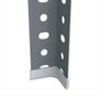 Simon Rack Pieds pour profilés 40 mm, gris, sac de 4 unités