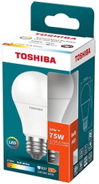TOSHIBA Essential A60 E27 10W 2700K