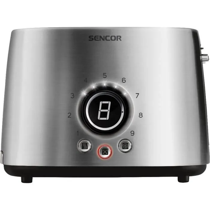 Sencor STS 5050SS Grille-pain 2 tranches, Argent