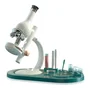 Canal Toys So Science Microscope édition labo COS 004 - Microscope pour enfant avec grossissement jusqu'à 1600x, filtre RGB et support téléphone, trépied réglable