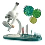 Canal Toys So Science Microscope édition labo COS 004 - Microscope pour enfant avec grossissement jusqu'à 1600x, filtre RGB et support téléphone, trépied réglable