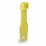 Lindy Bloqueur de Ports RJ45 avec Clé - Kit de Sécurité de 10 Pièces pour Protéger l'Accès Réseau, Anti-Intrusion et Détérioration, Couleur Jaune