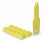 Lindy Kit de Verrous de Ports RJ45, 10 Pièces avec Clé, Jaune
