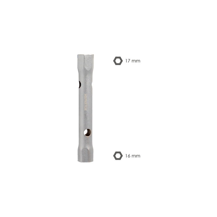 Wolfpack LINEA PROFESIONAL Clé tubulaire 16x17 mm Wolfpack LINEA PROFESIONAL Clé tubulaire 16x17 mm