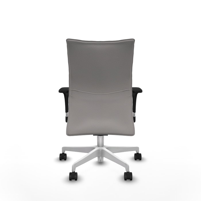 Piqueras Y Crespo Chaise de bureau Albacete, Similicuir Blanc, Mécanisme Synchro Piqueras Y Crespo Chaise de bureau Albacete, Similicuir Blanc, Mécanisme Synchro