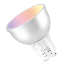 Muvit Ampoule Intelligente GU10 WiFi 5W RGB 400lm Compatible Google Home Alexa