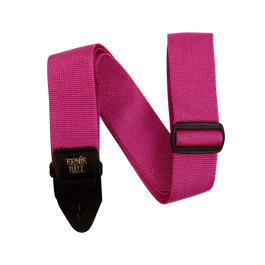 ERNIE BALL Sangle pour Guitare et Basse en Polypropylène - Frambuesa & Negro