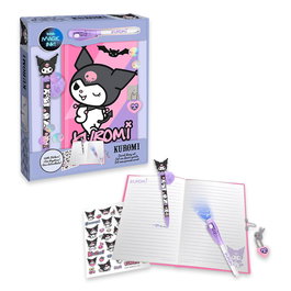 Hello Kitty et Kuromi - Carnet journal avec stylo magique - Taille 25,5 x 20,5 cm - KIDS LICENSING