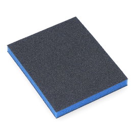 Almohadilla de lija grain fin 100, 9,5 x 12,2 x 0,7 cm