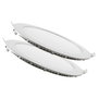 Pack de 2 panneaux LED circulaires 20W 2000 lm 6000K Blanco Frío