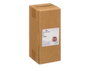 GIFTDECOR Vase Cylindrique en Acrylique et Bois 12x12x30cm