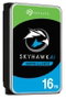 Seagate Disque dur de surveillance SkyHawk AI 16 To, 3.5", SATA III, 256 Mo de cache, 250 Mo/s, charge de travail 550 To/an, pour systèmes NVR/DVR et intelligence artificielle