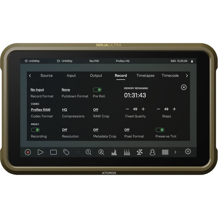 Atomos Ninja Ultra Moniteur Enregistreur Or Atomos Ninja Ultra Moniteur Enregistreur Or