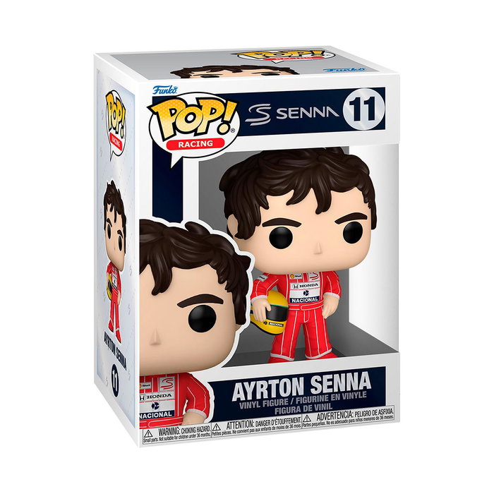 Funko Pop ! Racing - Figurine Ayrton Senna McLaren F1 - Collectible - 10 cm - Référence 86180 Funko Pop ! Racing - Figurine Ayrton Senna McLaren F1 - Collectible - 10 cm - Référence 86180