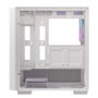 Einarex PM150 Boîtier Gaming Micro-ATX Midi Tower Blanc avec USB 3.0 USB-C RGB Ventilateurs 140mm