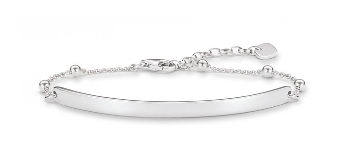 Thomas Sabo Love Bridge Pulsera en Argent de Loi, 16,5 cm Thomas Sabo Love Bridge Pulsera en Argent de Loi, 16,5 cm