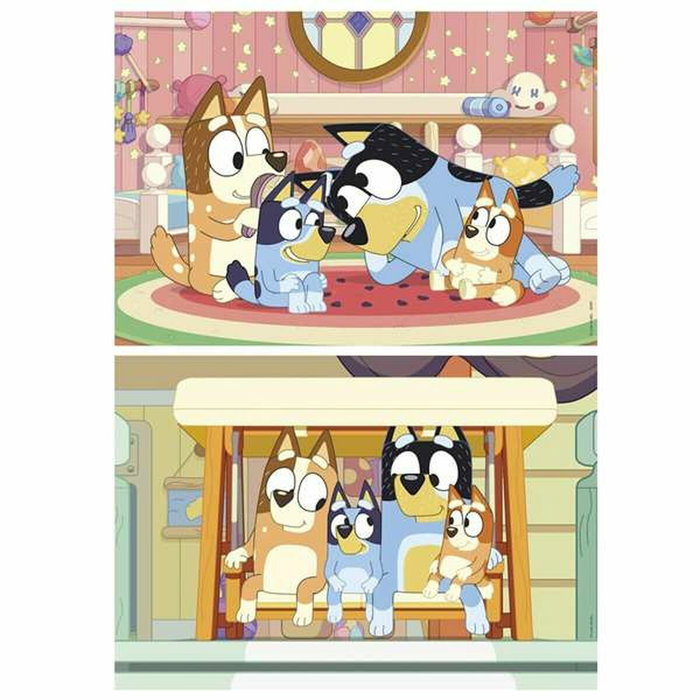 Set de 2 Puzzles Educa Bluey (2 Unités)