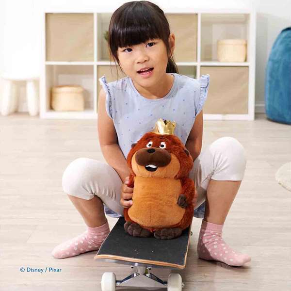 SIMBA Peluche Roi George Hoppers Disney Pixar 24cm