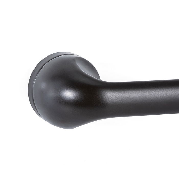 System Poignée Odin Zamak Noir Mat 155 mm