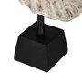 BigBuy Home Figurine Décorative Blanc Noir Aluminium 33 x 11 x 51,5 cm