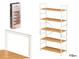 GIFTDECOR ESTANTERIA 5 BALDAS Blanche