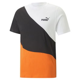 T-shirt à manches courtes homme Puma 673380 23 Orange Foncé