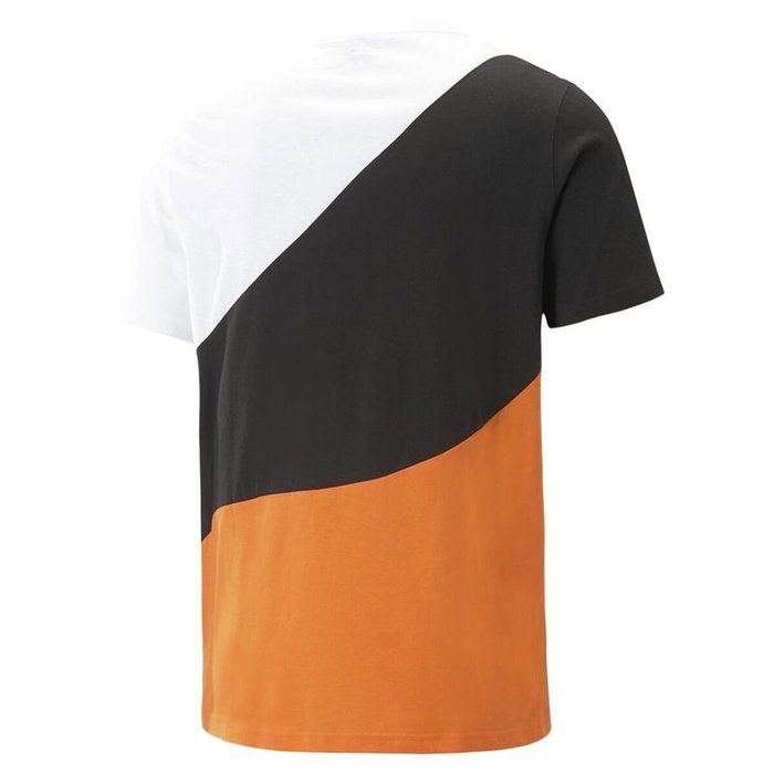 T-shirt à manches courtes homme Puma 673380 23 Orange Foncé