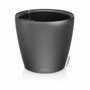 Lechuza Pot de fleurs Classico Premium - Anthracite métallisé - Ø 21 x H20 cm - 3 L