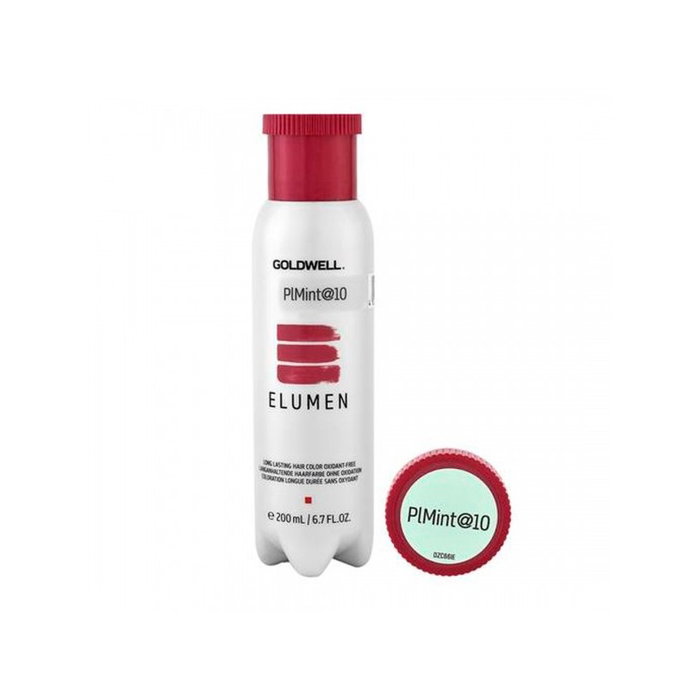 Goldwell Elumen Plmint@10 - Colorant capillaire 200 ml - Couleur menthe - Haute performance sans ammoniaque ni oxydation - Brillance longue durée Goldwell Elumen Plmint@10 - Colorant capillaire 200 ml - Couleur menthe - Haute performance sans ammoniaque ni oxydation - Brillance longue durée