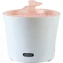 Zolux Fontaine à eau Calypso pour chat et chien - 3 L avec 2 filtres inclus - Coloris rose