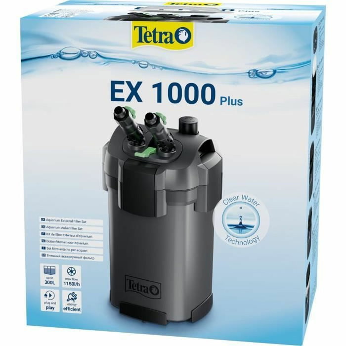 Tetra EX 1000 Plus Filtre extérieur pour aquarium 150-300 L