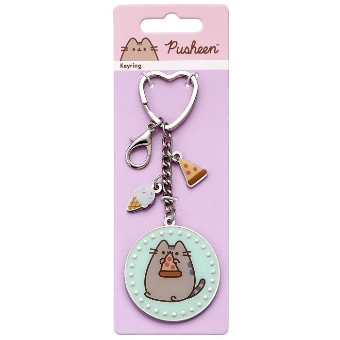 The Carat Shop Porte-clés Pusheen Blue Pizza The Carat Shop Porte-clés Pusheen Blue Pizza