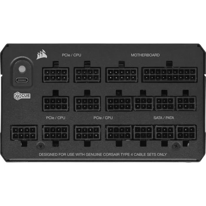 Corsair iCUE LINK HX1500i SHIFT Alimentation PC 1500W Cybenetics Platinum entièrement modulaire ATX 3.1 et PCIe 5.1