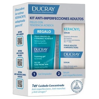 DUCRAY Keracnyl Kit Anti-Imperfections 2 Pièces DUCRAY Keracnyl Kit Anti-Imperfections 2 Pièces