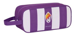 Range-Chaussures de Voyage Real Valladolid C.F. Blanc Violet 34 x 15 x 14 cm