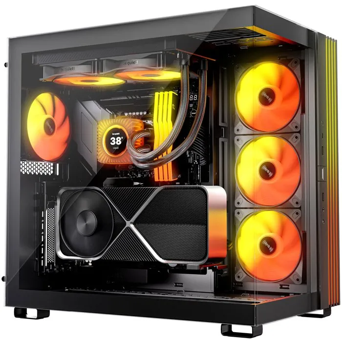 be quiet! Light Loop IO LCD 240 mm Black
