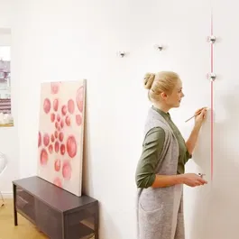 Bosch Adaptateur laser ligne - Mesure de lignes laser, angles et niveaux - Précision 1 mm/40 m - Alimenté par pile