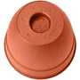 Eda Osaka - Pot de fleur rond - Ø 50 cm - 56.8 L - Intérieur/Extérieur - Résine anti-UV - Terre battue