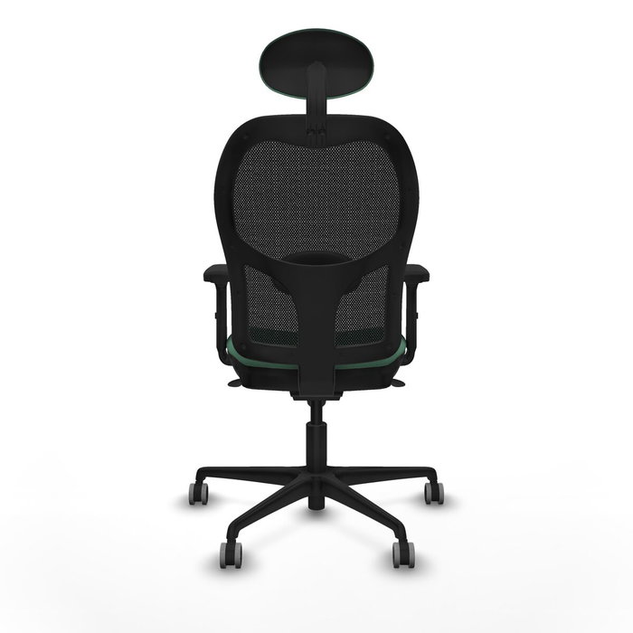 Piqueras y Crespo Chaise de Bureau avec Appui-tête 2D036G1 Vert émeraude Piqueras y Crespo Chaise de Bureau avec Appui-tête 2D036G1 Vert émeraude