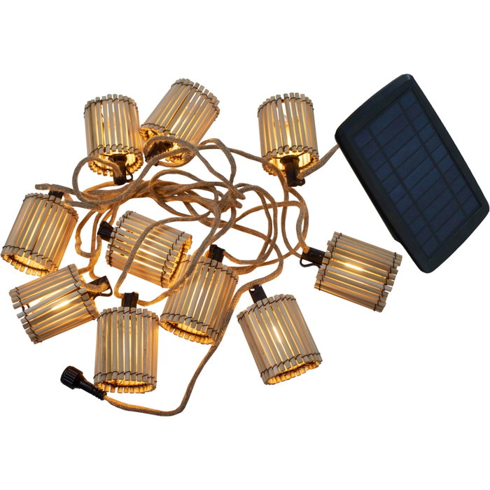 New Garden OKINAWA Guirlande Solaire 8m avec 10 Lampes LED New Garden OKINAWA Guirlande Solaire 8m avec 10 Lampes LED