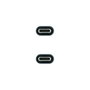Nanocable Câble USB Type C 3m USB 3.2 20Gbps 100W 4K 60Hz Noir