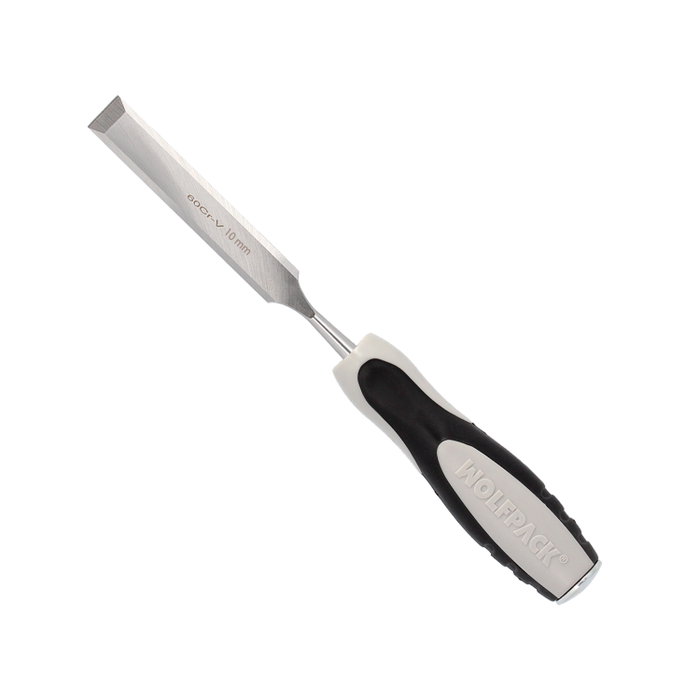 WOLFPACK LINEA PROFESIONAL Ciseau à bois Maurer manche bi-matière 10 mm WOLFPACK LINEA PROFESIONAL Ciseau à bois Maurer manche bi-matière 10 mm
