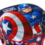 Karactermania Sac à dos 3D Captain America Patriot pour enfant - Dimensions 26 x 11 x 31 cm - Polyester et EVA