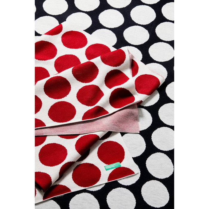 Couvre-Lits Benetton Noir 140 x 190 cm Taupes